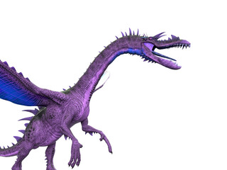 snouted dragon side view