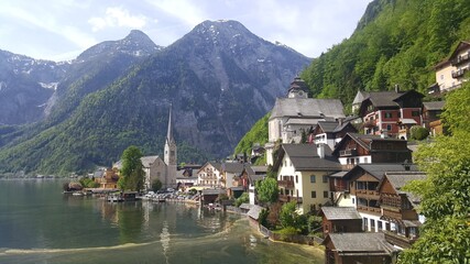 Fototapeta premium Spring in Hallstatt