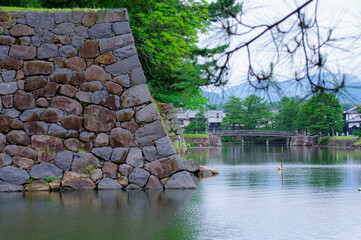 松江城 水堀