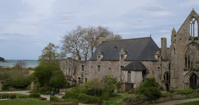 Abbey of Beauport, Paimpol, Cotes d Armor department, Brittany in France