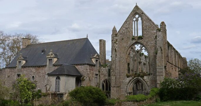 Abbey of Beauport, Paimpol, Cotes d Armor department, Brittany in France