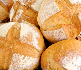 Fresh home made bread.