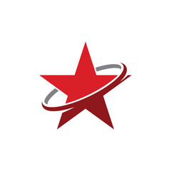 Star modern logo design. Flat vector icon illustration