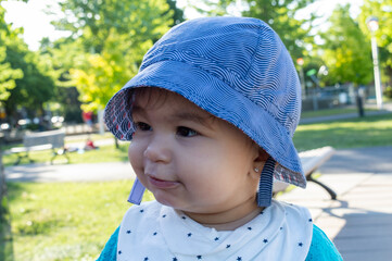beautiful happy baby girl