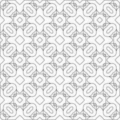  vector pattern with triangular elements. Geometric ornament for wallpapers and backgrounds. Black and white pattern. 