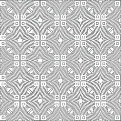  vector pattern with triangular elements. Geometric ornament for wallpapers and backgrounds. Black and white pattern. 