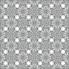  vector pattern with triangular elements. Geometric ornament for wallpapers and backgrounds. Black and white pattern. 