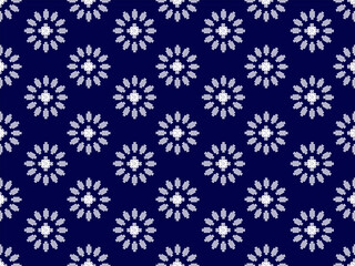 Seamless oriental geometric ethnic pattern for background or wallpaper. Carpet floor curtain design