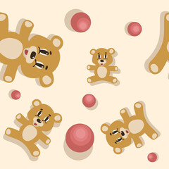 The Teddy bear pattern 1.