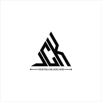 J C K letter logo creative design. J C K unique design