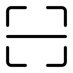 Glyph scanner icon
