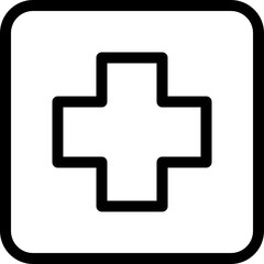 healthcare minimal line icon