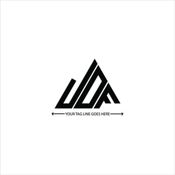J D F letter logo creative design. J D F unique design