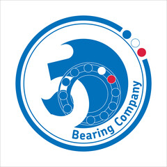 Bearing Logo, Bearing Company, logo 50th