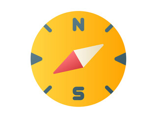 compass single isolated icon with smooth style
