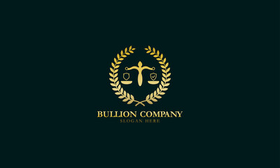 justice law firm legal logo icon vector template.