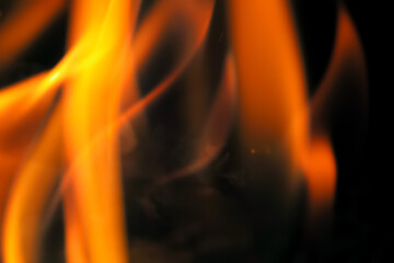 炎 火 テクスチャー背景 揺れながら燃え立つ火