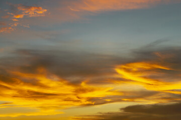 golden cloud sky sunrise.