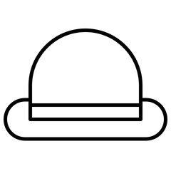 Obraz premium Outline Hat Icon