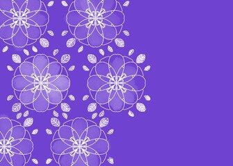 abstract floral background