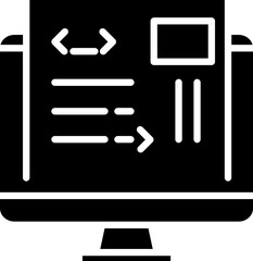 Programming Icon. Technology concept icon style