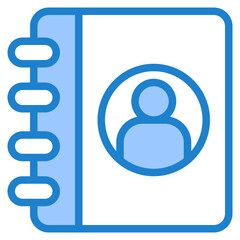 education blue style icon