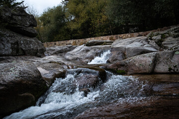 river in the mountains