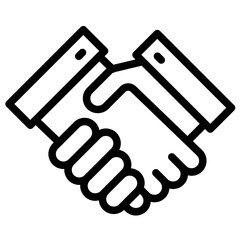 comtact outline style icon