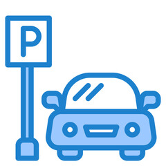car blue style icon