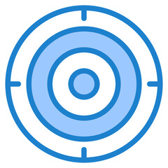 goal blue style icon