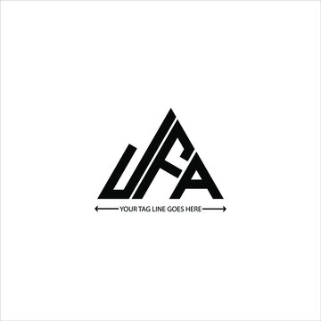 J F A letter logo creative design. J F A unique design