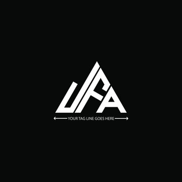 J F A letter logo creative design. J F A unique design