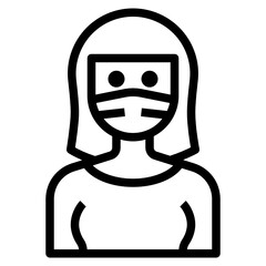 Avatar outline icon