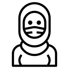 Avatar outline icon