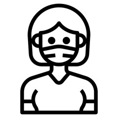 Avatar outline icon