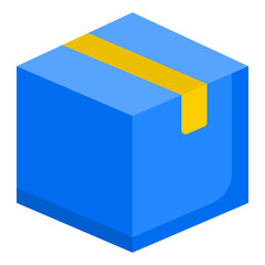 box flat style icon