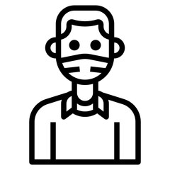 Avatar outline icon