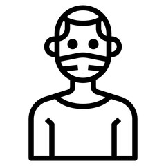 Avatar outline icon