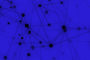 connections dots and lines