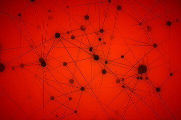 connections dots and lines