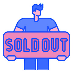 sold out icon