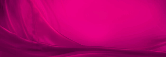 Abstract Pink Textile Background Soft Cloth. Silk or Satin  material. Holiday Christmas  design. Vector illustration