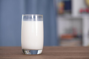 A cup of hot milk
