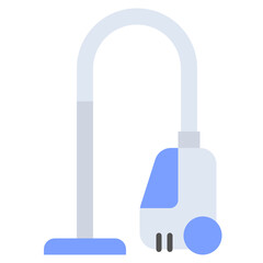 Flat vacuum cleaner icon