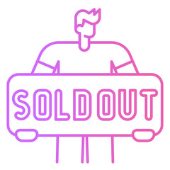 sold out icon