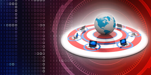 3d rendering technology Computer network