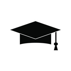 student hat, education Vector Icon