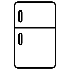 Outline refrigerator icon