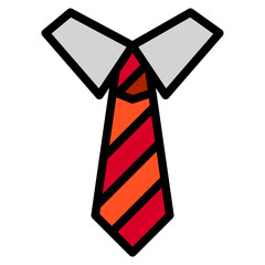 tie color line style icon