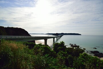 bridge over the sea